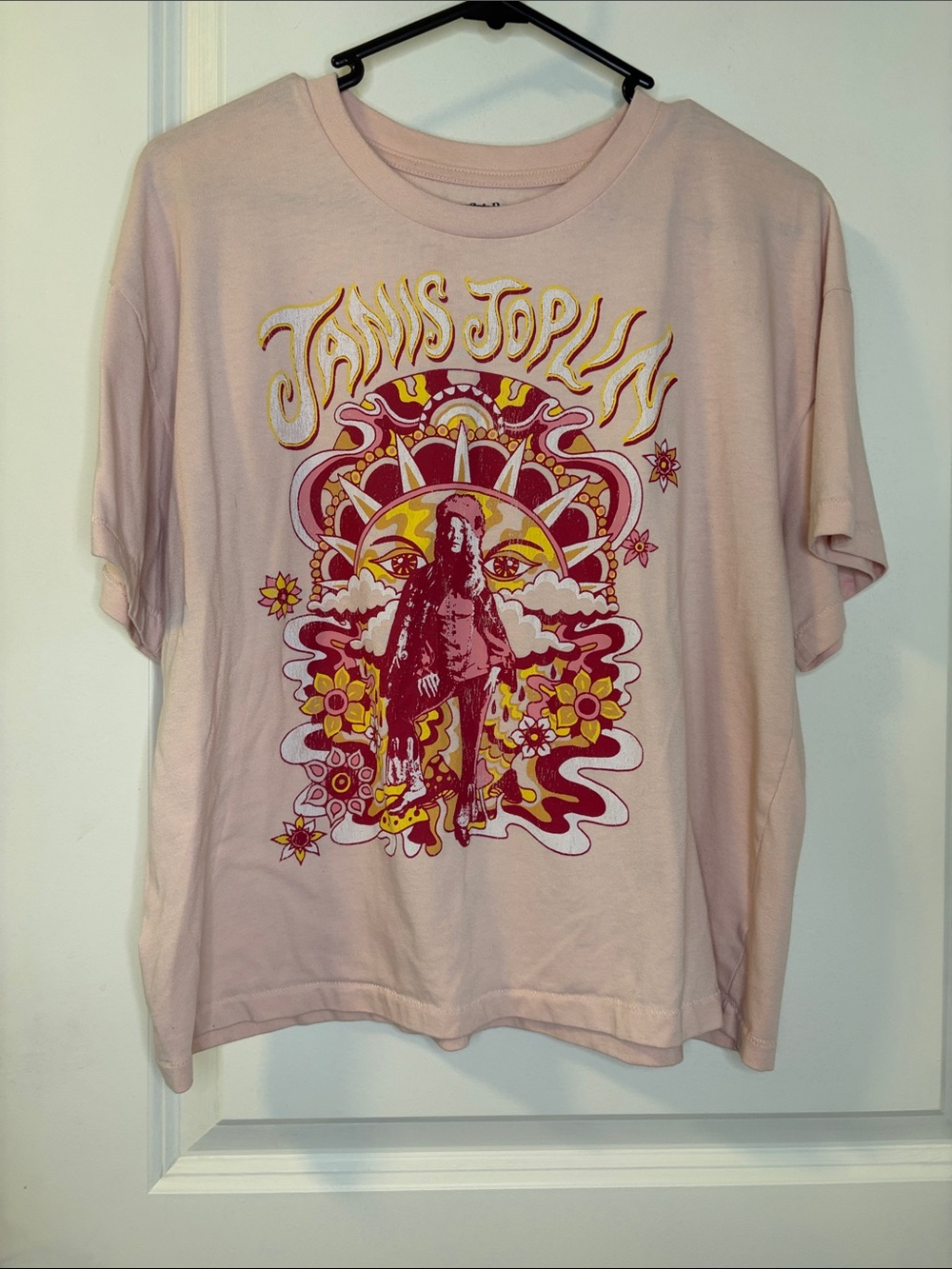 GAP Pink Janis Joplin Graphic Tee